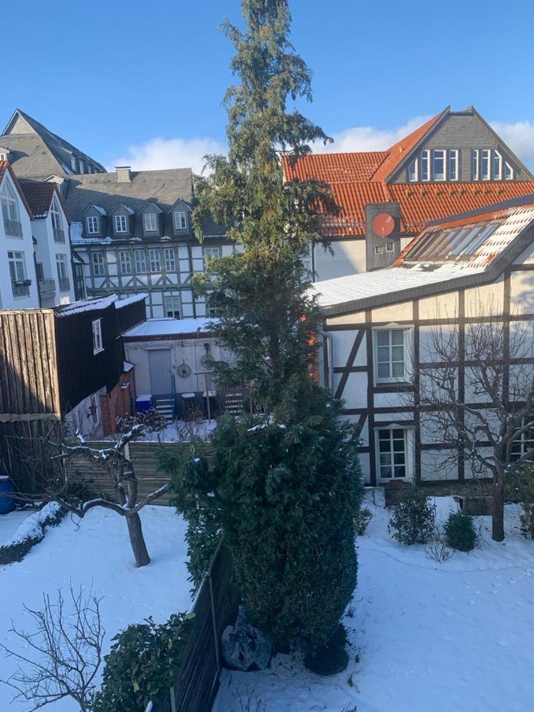 Appartement Ackerbuergerhaus Von 1604 à Goslar Extérieur photo