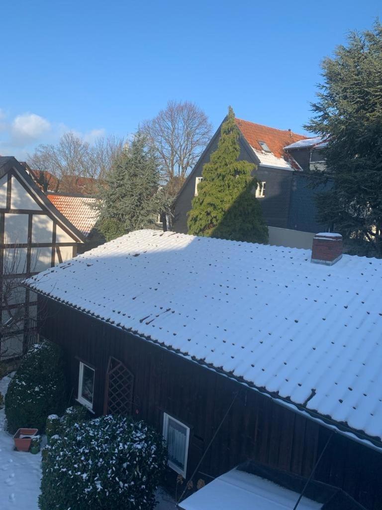 Appartement Ackerbuergerhaus Von 1604 à Goslar Chambre photo