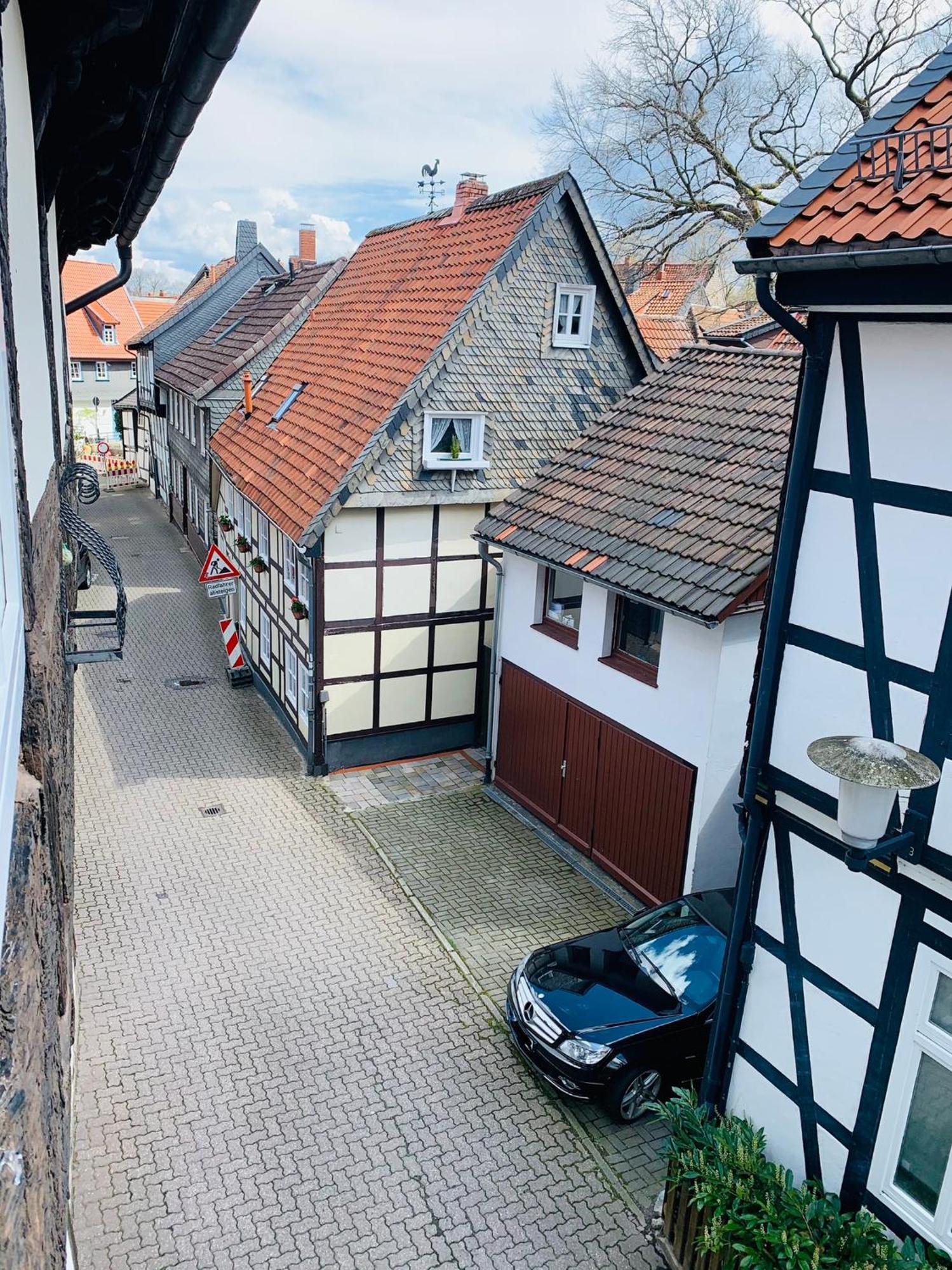 Appartement Ackerbuergerhaus Von 1604 à Goslar Extérieur photo