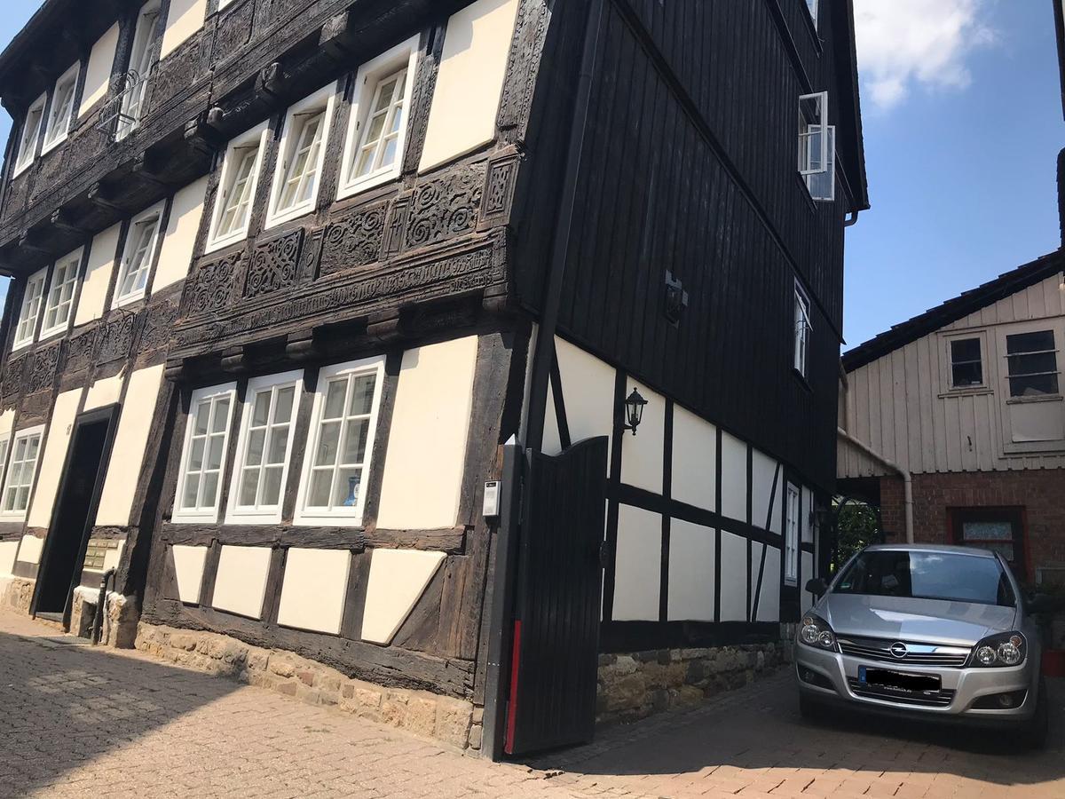 Appartement Ackerbuergerhaus Von 1604 à Goslar Extérieur photo